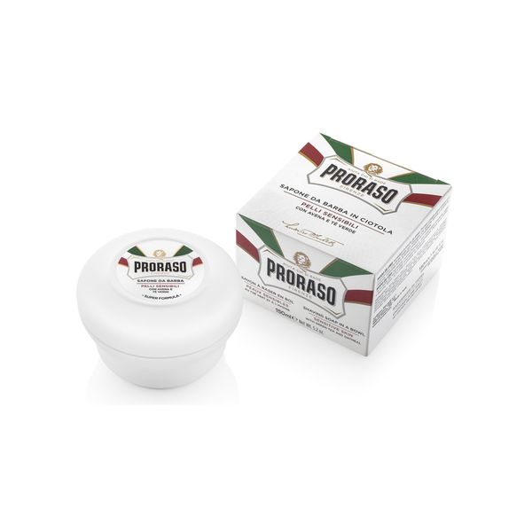 Мыло для бритья Proraso Shaving Soap Jar Sensitive Green Tea 150ML 8004395001682 фото