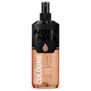 Одеколон после бритья Nishman After Shave Cologne 10 Amber 400 мл 8682035083726 фото