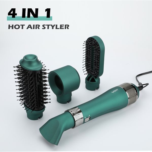 Фен-браш Стайлер для волос 4 в 1 VGR Voyager Hot Air Brush V-493 ws11692 фото