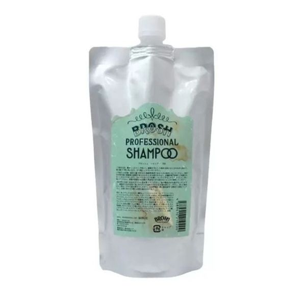 Щоденний шампунь для волосся BROSH Shampoo Refill Funky Minty 380ml BRH-SHMP-RFM фото