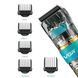 Машинка для стрижки волосся і бороди VGR V-695 з LED дисплеєм IPX7 вологозахист, Окантувальна машинка ws83132 фото 9