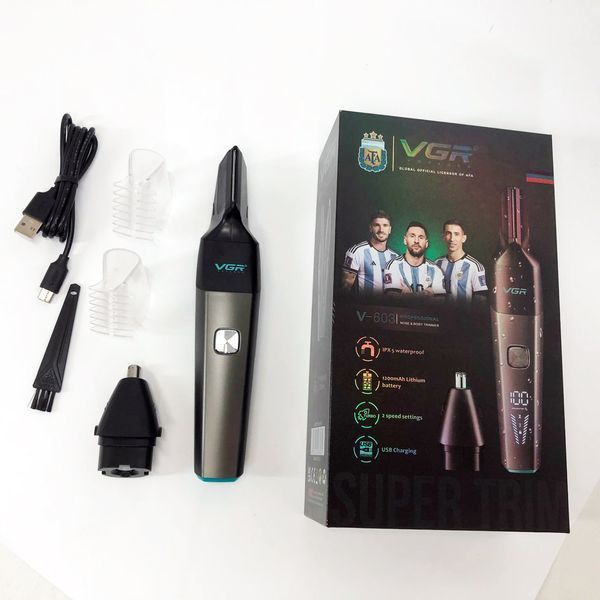 Тример для носу та вух 2 в 1 VGR Voyager Nose Trimmer V-603 ws88354 фото
