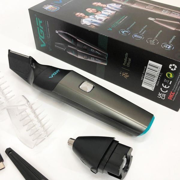 Тример для носу та вух 2 в 1 VGR Voyager Nose Trimmer V-603 ws88354 фото