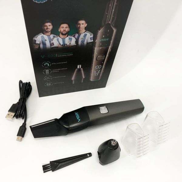 Тример для носу та вух 2 в 1 VGR Voyager Nose Trimmer V-603 ws88354 фото