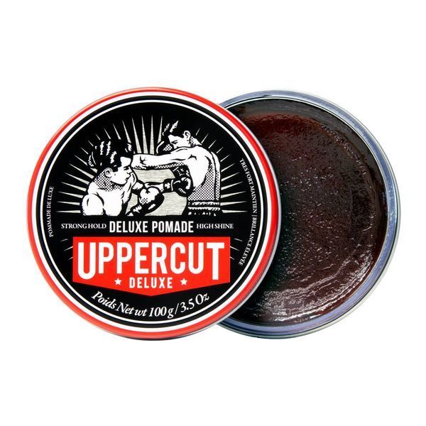 Помада для укладання волосся Uppercut Deluxe Pomade Barber Tin 300 г 817891025490 фото