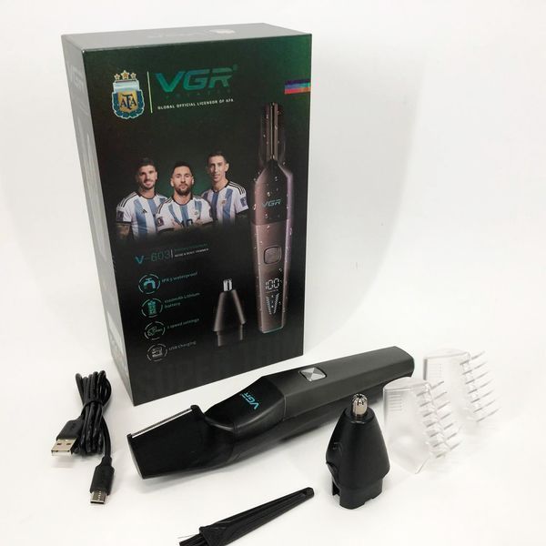 Тример для носу та вух 2 в 1 VGR Voyager Nose Trimmer V-603 ws88354 фото