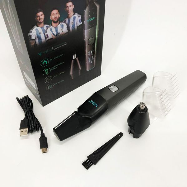Тример для носу та вух 2 в 1 VGR Voyager Nose Trimmer V-603 ws88354 фото