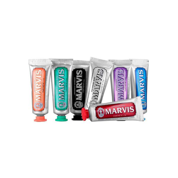 Подарункова коробка Marvis 7 Flavours Box 7x25мл (Classic Strong, Whitening, Aquatic, Ginger, Licorice, Jasmin , Cinnamon) 8004395111008 фото