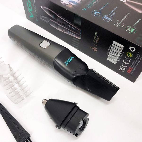 Тример для носу та вух 2 в 1 VGR Voyager Nose Trimmer V-603 ws88354 фото