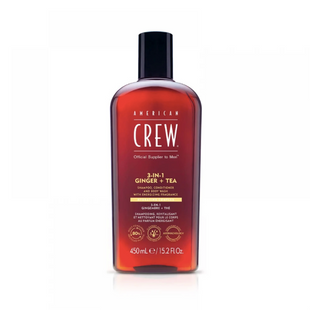 Шампунь 3 в 1 с имбирем и чаем American Crew Energizing Ginger Tea 450 мл 738678003305-FJ фото