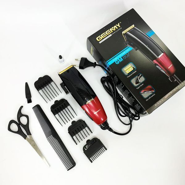 Машинка для стрижки волос профессиональная Gemei GM-807, Стильная машинка для стрижки и бритья ws31194 фото