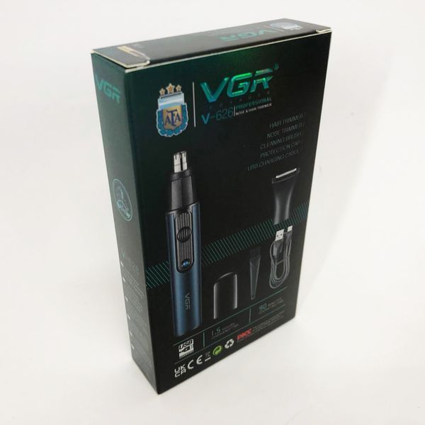 Тример для носу та вух 2 в 1 VGR Voyager Nose Trimmer V-626 ws44226 фото