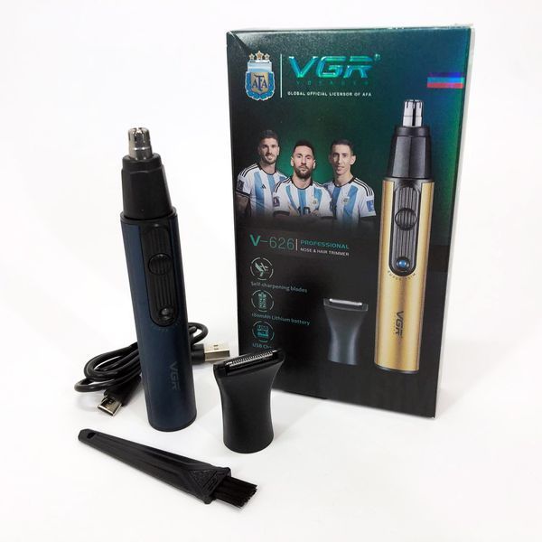 Тример для носу та вух 2 в 1 VGR Voyager Nose Trimmer V-626 ws44226 фото