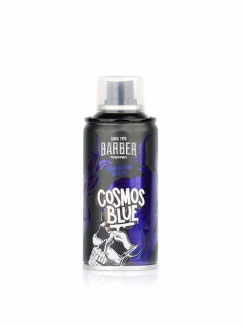 Камуфляж для волос Marmara BARBER HAIR COLOR SPRAY 150 ML COSMOS BLUE BCS-150-BLU фото