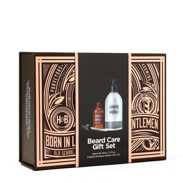 Подарунковий набір для бороди Hawkins & Brimble Beard Gift Set Box 5060495675034 фото