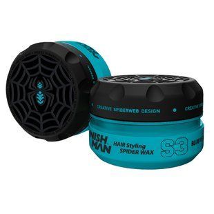Віск для укладання волосся Nishman Spider Wax S3 Blueweb 150 мл 8682035083672 фото
