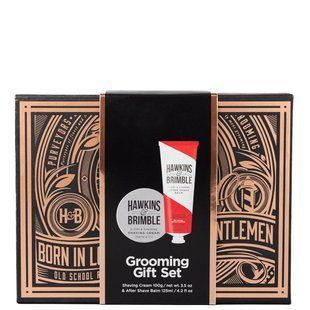 Подарочный бокс Hawkins&Brimble Shaving Gift Set Box (shave cream + aftershave balm) 4129236-FJ фото