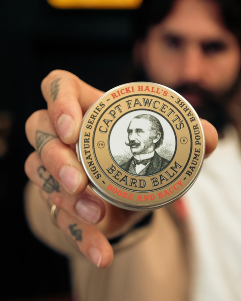Бальзам для бороди Captain Fawcett Ricki Hall's Booze & Baccy Beard Balm 60ml F3334 фото
