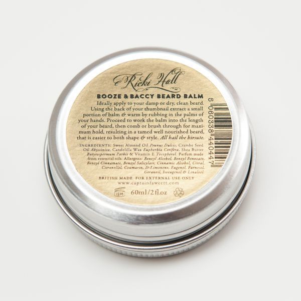Бальзам для бороди Captain Fawcett Ricki Hall's Booze & Baccy Beard Balm 60ml F3334 фото