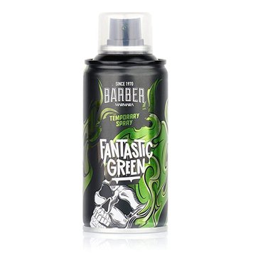 Камуфляж волосся Marmara BARBER HAIR COLOR SPRAY 150 ML FANTASTIC GREEN BCS-150-GRE фото