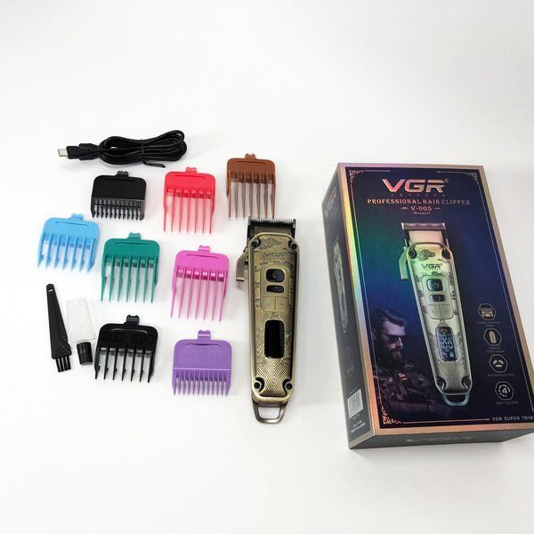 Машинка для стрижки волосся триммер для бороди VGR V-005, Машинка окантувальна, Підстригальна машинка ws63175 фото