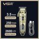 Машинка для стрижки волосся триммер для бороди VGR V-005, Машинка окантувальна, Підстригальна машинка ws63175 фото 3