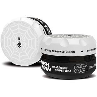 Воск для укладки волос Nishman Spider Wax S5 Keratin 150 мл 8682035083672 фото