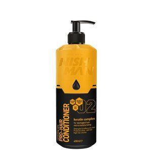 Мужской кондиционер для волос Nishman Pro-Hair Conditioner 400 мл 8682035080701 фото