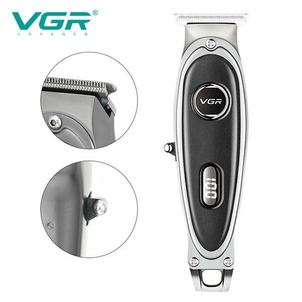 Триммер для стрижки волос, бороды и усов VGR Voyager Hair Trimmer V-263, черный ws56869 фото