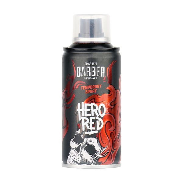 Камуфляж волосся Marmara BARBER HAIR COLOR SPRAY 150 ML HERO RED BCS-150-RED фото