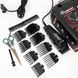 Машинка для стрижки проводная с насадками для волос и бороды Gemei GM-1016 Pro + Ножницы и Расческа ws51683 фото 14