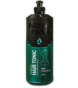 Тоник для укладки волос Nishman Revitalizing Hair Tonic 1 Chilly 400 мл 8681665066949 фото