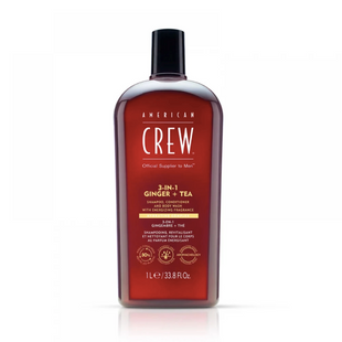 Шампунь 3 в 1 с имбирем и чаем American Crew Energizing Ginger Tea 1000 мл 738678003305-FJ фото