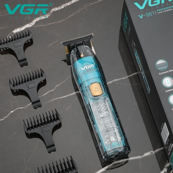 Профессиональный триммер для стрижки волос, бороды и усов VGR Voyager Hair Trimmer V-961 ws62145 фото