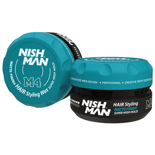 Матовий віск Nishman Matte Pomade М4 100 мл 8682035081081 фото