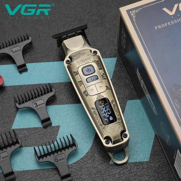 Профессиональный триммер для стрижки волос, бороды и усов VGR Voyager Hair Trimmer V-901 ws34466 фото