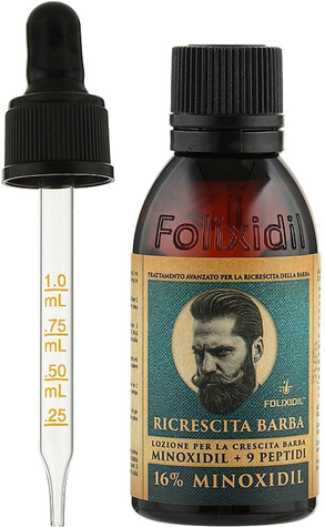 Лосьон для бороды Folixidil Beard Booster миноксидил 16%, 60 мл 8032706442855 фото