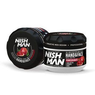 Чоловічий крем для рук та обличчя Nishman Pomegranate Extract Hand & Face Cream 300 мл 8682035080794 фото