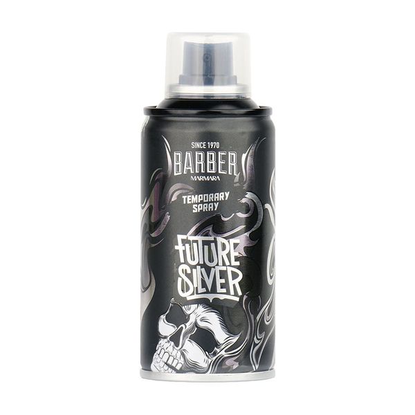 Камуфляж волосся Marmara BARBER HAIR COLOR SPRAY 150 ML FUTURE SILVER BCS-150-SLV фото