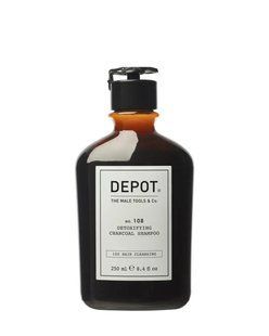 Чоловічий шампунь для глибокого очищення Depot 108 Detoxifying Charcoal Shampoo 250 мл 4181354 фото