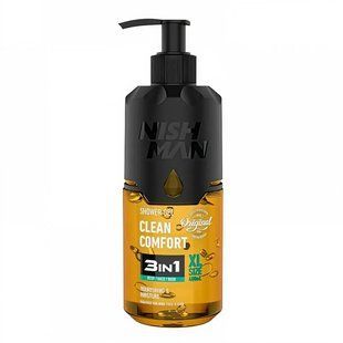 Чоловічий гель для душу Nishman Clean Comfort 480 мл 8684736671295 фото