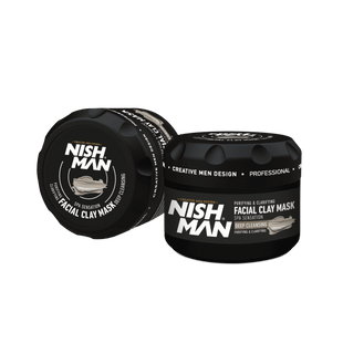 Мужская маска для лица Nishman Facial Clay Mask 450 г 8682035088561 фото