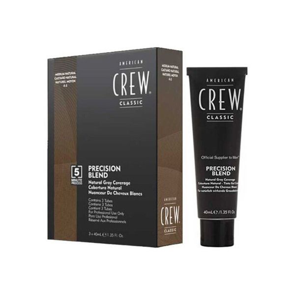 Система маскування сивини American Crew Precision Blend Shades Medium (Середній) 4-5 рівень 738678248348 фото