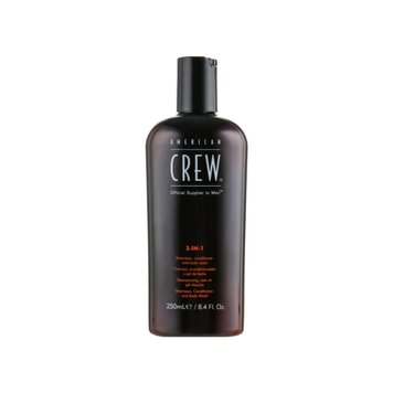 Шампунь American Crew 3 IN 1 Shampoo 250 мл 669316058220 фото