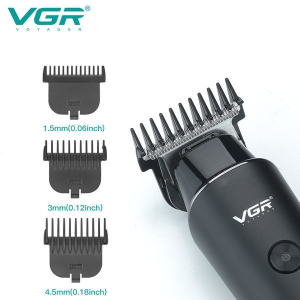 Профессиональный триммер для стрижки волос, бороды и усов VGR Voyager Hair Trimmer V-937 ws25272 фото