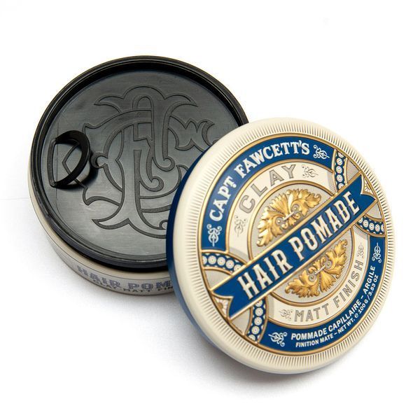 Помада для укладки волос Captain Fawcett Matt Clay Pomade 100 г F5598 фото