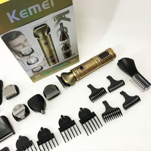 Триммер 18 в 1 Kemei KM-2313, Универсальный триммер для мужчин хорошие машинки для стрижки волос для дома ws64722 фото