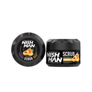 Скраб для обличчя Nishman Apricot Face Scrub 300 мл 8682035086017 фото