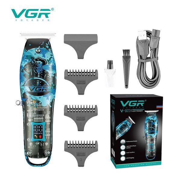 Профессиональный триммер для стрижки волос, бороды и усов VGR Voyager Hair Trimmer V-923 ws14791-1 фото