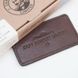 Кожаный чехол-расческа ручной работы для склад расчесок Captain Fawcett Leather Case for F/P Moustache Comb (CF.87T) F7780 фото 1